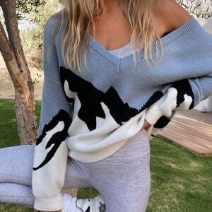 BEACH RIOT | Joey Sweater - Alpine Mountain Knit - Sz XS